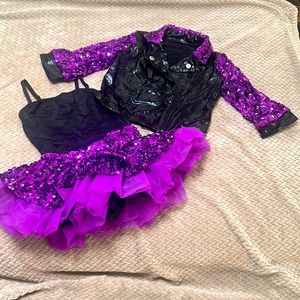 Dance costume - Weissman jacket and unitard skirt